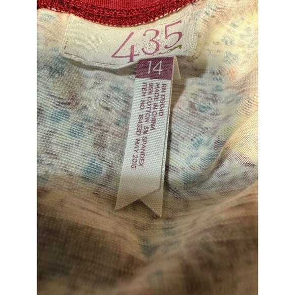 Matilda Jane 435 Courtney Burgundy Floral Print Dress Size 14 Drop Waist Ruffle - Picture 8 of 10